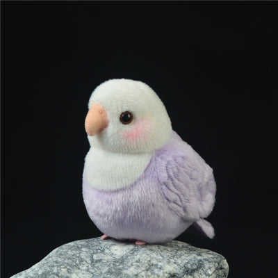 Peluche Relajante Loro y Peonía - Juguete Antiestrés - Image 3