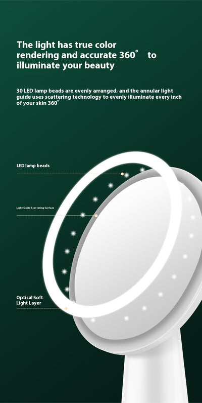 Espejo de Maquillaje LED de Escritorio con Iluminación Integrada - Image 11