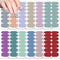Calcomanías de Uñas Impermeables Color Sólido