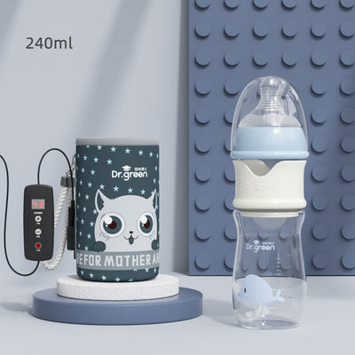 Botella Térmica Inteligente con Pantalla Digital para Bebé - Calentador y Aislante