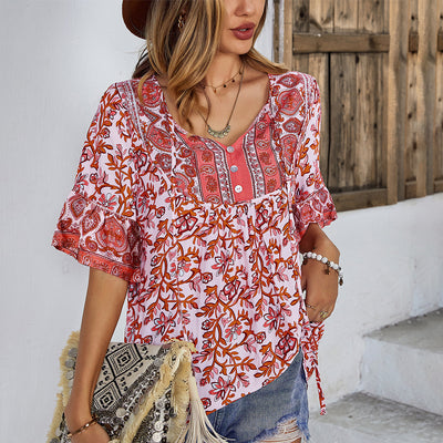 Blusa Suelta de Verano para Mujer - Estilo Personalizado y Cómodo - Image 7