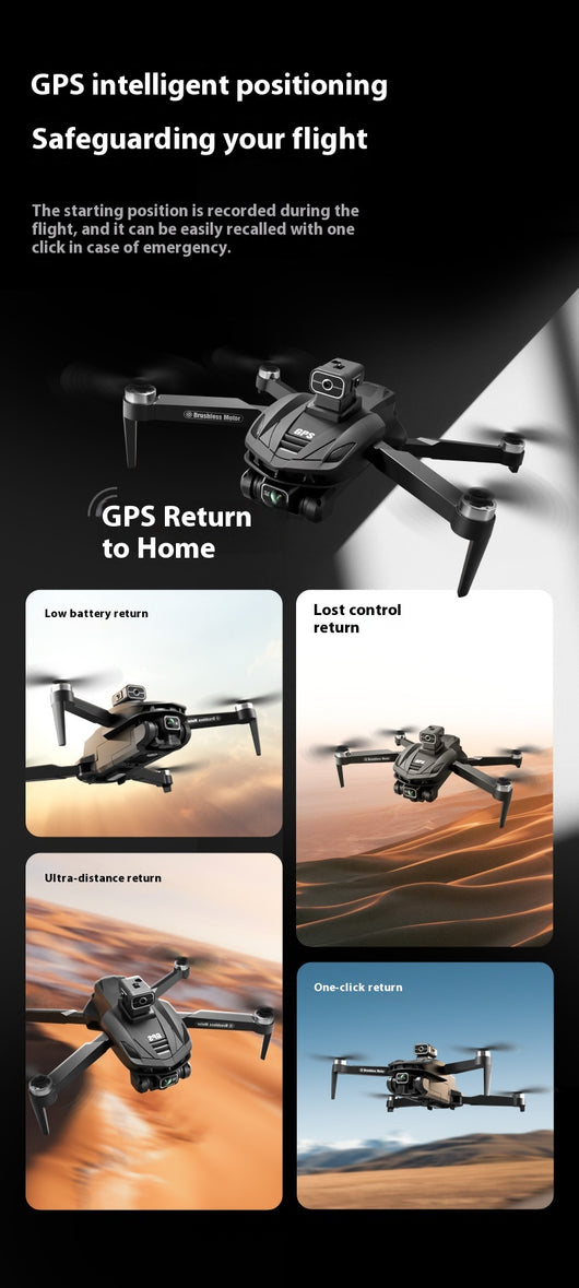 Dron GPS 8K con Retorno Automático y Evitación Inteligente de Obstáculos - Image 16