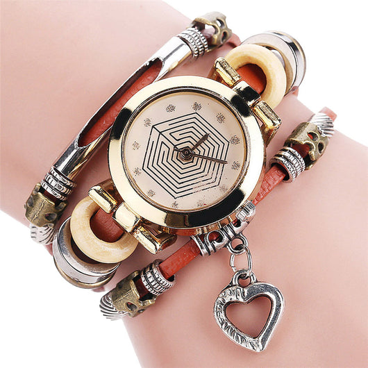 Reloj de Pulsera Retro Vintage para Mujer con Movimiento de Cuarzo - Image 5