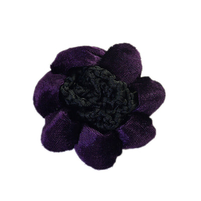 Banda de Danza Terciopelo Color Sólido con Malla para Cabello - Image 12