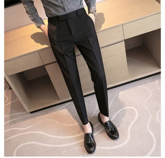 Pantalones de Vestir Clásicos Británicos para Hombre - Image 24