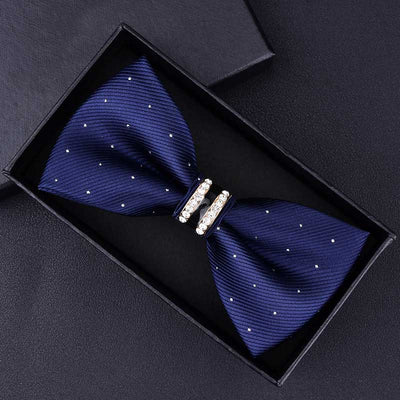 Corbata Formal Doble Capa para Novio Estilo Coreano - Image 15