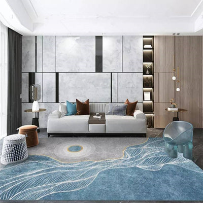 Mantas Geométricas Marroquíes Modernas para Mesita de Noche - Image 36