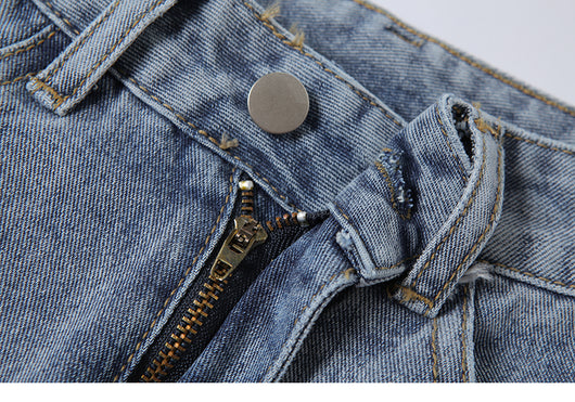 Jeans Mujer Otoño Azul Clásico con Toque Picante - Image 6