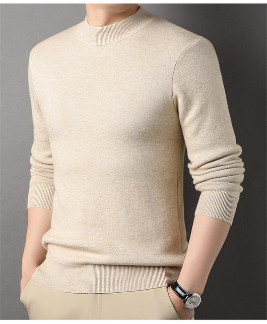 Suéter Cuello Medio Hombre - Diseño Minimalista y Versátil - Image 15