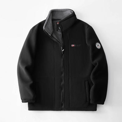 Chaqueta Polar Térmica Hombre Doble Cara Acolchada - Image 9