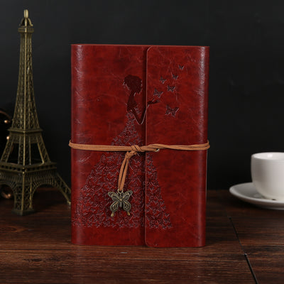 Libreta Portátil de Hojas Sueltas Estilo Retro con Papel Kraft - Image 9