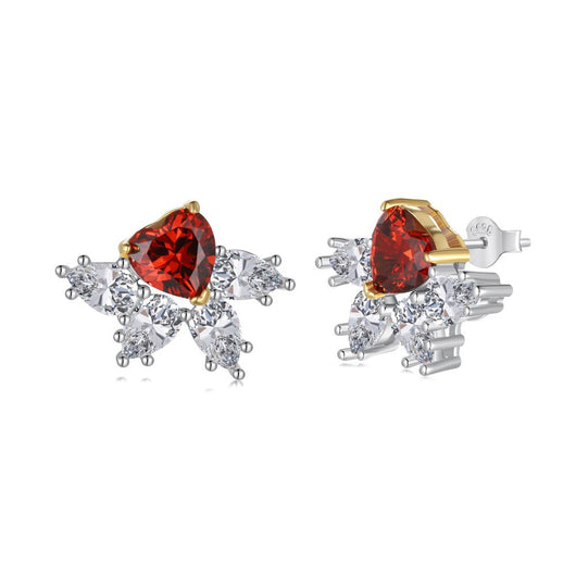 Aretes y Collar de Plata Esterlina 925 Estilo Europeo Americano para Mujer - Image 11