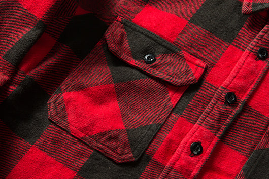 Camisa Franela Gruesa Estilo Americano para Hombre - Image 10