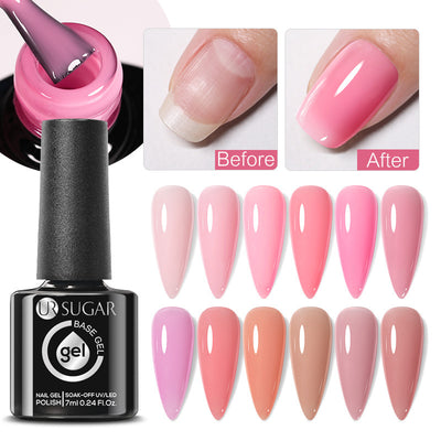 Base Coat Reforzado sin Limar con Gel Brillo Duradero - Image 3