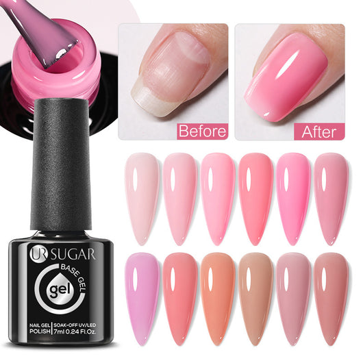 Base Coat Reforzado sin Limar con Gel Brillo Duradero - Image 3