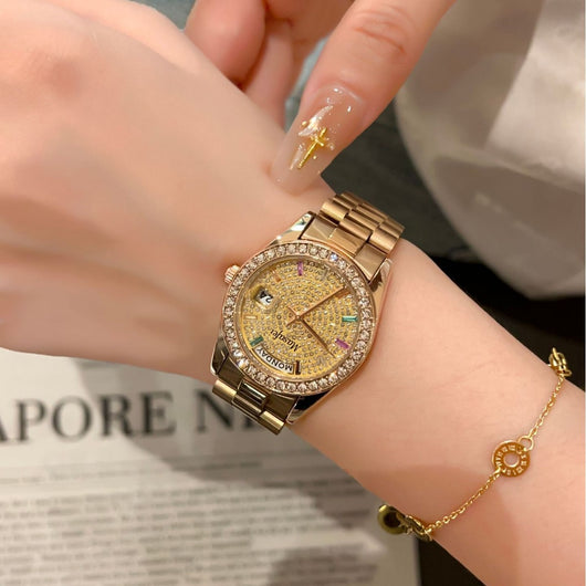 Reloj de Acero Inoxidable Resistente al Agua para Mujer - Image 4