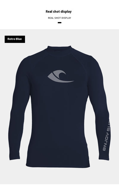 Playera de Baño Manga Larga Protección Solar Hombre - Secado Rápido - Image 16