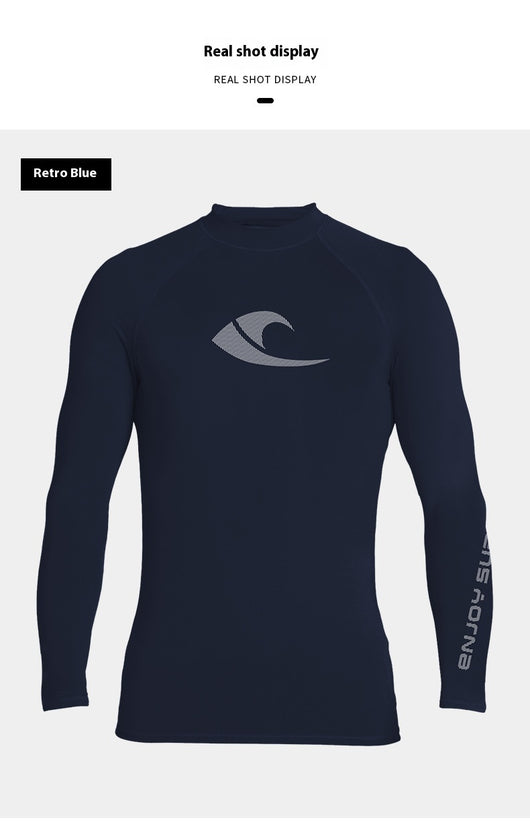 Playera de Baño Manga Larga Protección Solar Hombre - Secado Rápido - Image 16