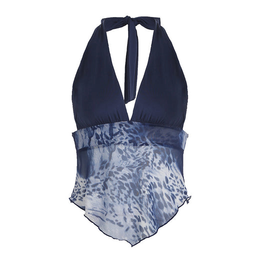 Top Halter Escotado sin Espalda Slim Fit para Mujer - Image 6