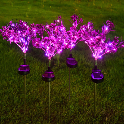 Linterna Solar Festiva Phalaenopsis para Exterior