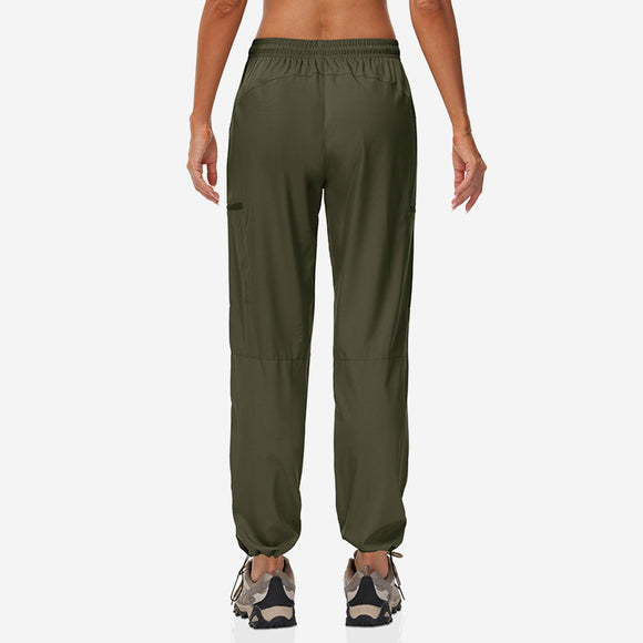 Pantalones Deportivos Secado Rápido para Mujer - Protección Solar Outdoor