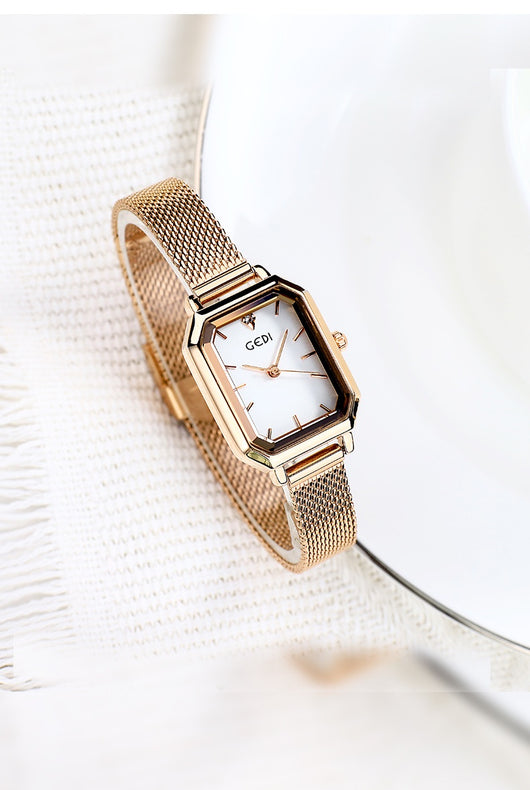 Reloj Cuadrado Retro Casual Versátil para Mujer - Image 15
