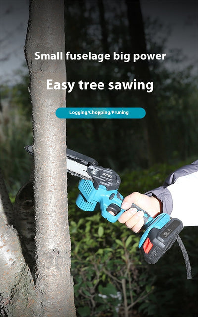 Motosierra Eléctrica Recargable de Batería Litio para Jardín - Image 17