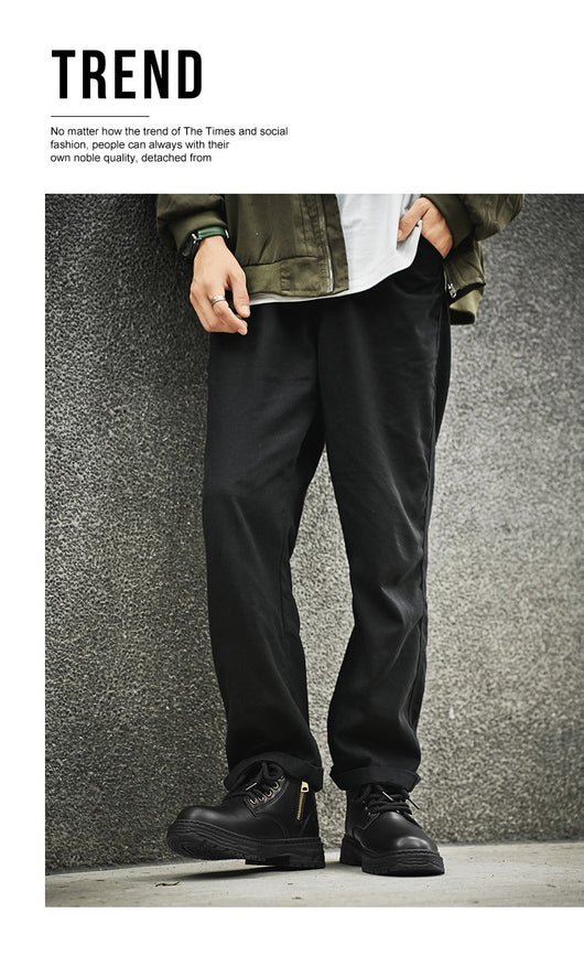 Botas Martin Impermeables Estilo Británico Retro para Hombre Talla Grande - Image 12