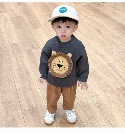 Suéter Pullover Coreano para Niños - Estilo Occidental - Image 33