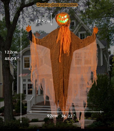 Decoraciones Halloween: Fantasmas y Calabazas Luminosas para Fiestas - Image 6
