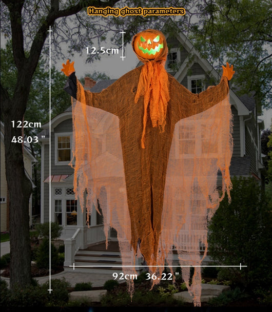 Decoraciones Halloween: Fantasmas y Calabazas Luminosas para Fiestas - Image 6