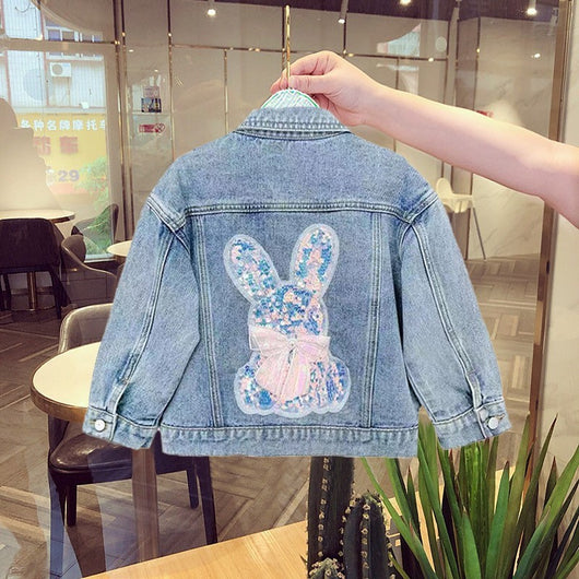 Chaqueta Denim Casual Estilo Coreano Kitten - Image 4