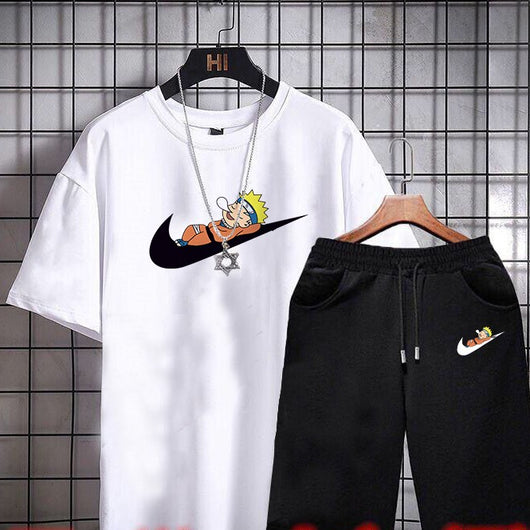 Conjunto Casual Coreano para Hombre: Playera y Shorts de Moda - Image 7