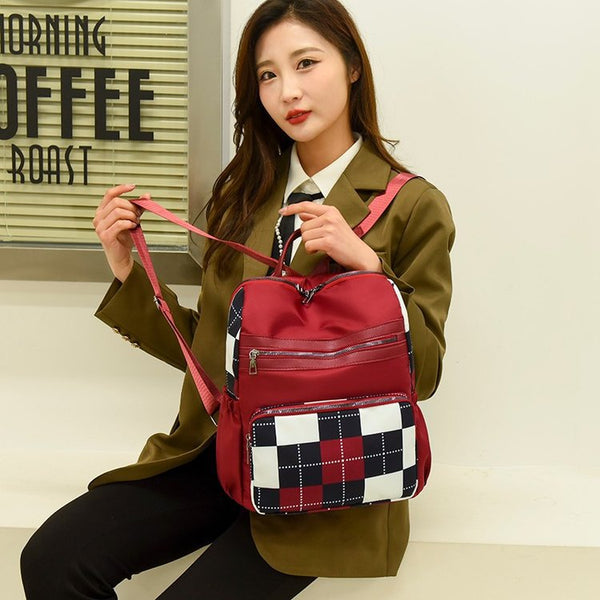 Mochila Oxford Casual para Mujer - Diseño Versátil y Resistente