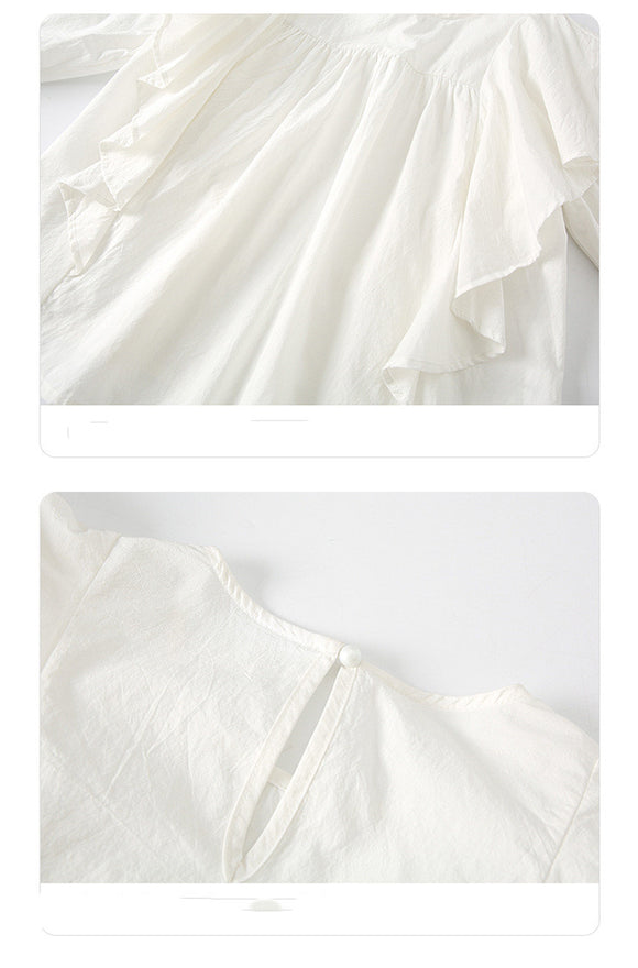 Camisa Suelta Primavera Otoño para Padres e Hijos
