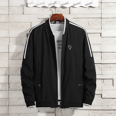 Chaqueta Deportiva Talla Grande para Hombre - Estilo Béisbol Primavera Otoño - Image 4