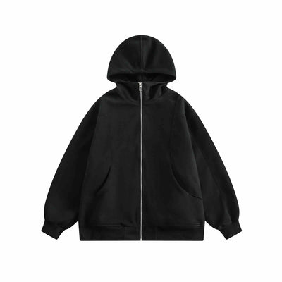 Sudadera Holgada con Capucha y Cuello Alzado para Mujer - Image 5