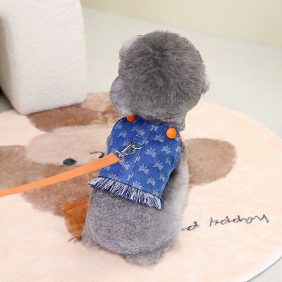 Arnés de Tracción y Ropa Denim para Perros - Primavera Verano - Image 11