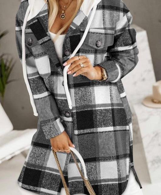 Abrigo con Capucha para Mujer - Diseño Moderno - Image 16