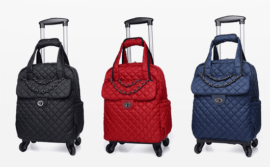 Mochila Trolley Impermeable de Tela Oxford Plegable y Ultraligera - Image 9