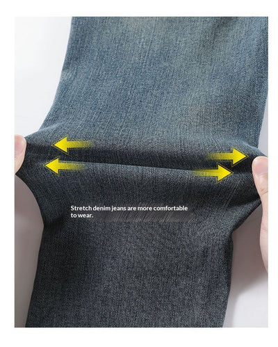 Pantalones Vaqueros Rectos de Cintura Alta Holgados para Mujer - Image 17