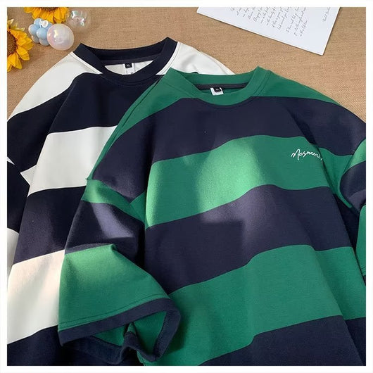 Camisa de Manga Corta Estilo Japonés para el Verano - Image 22