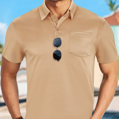 Camisa Casual Deportiva Transpirable con Cuello Solapa - Image 4