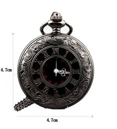 Reloj de Bolsillo Retro Hueco con Cadena - Unisex - Image 10