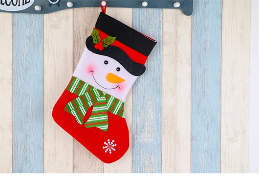 Bolsas de Regalo Navideñas con Adornos y Calcetines Decorativos al por Mayor - Image 11
