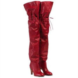 Botas Altas Elásticas de PU Sintético - Image 2