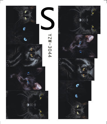 Stickers de Uñas Mariposa Negra - Diseño Elegante - Image 12
