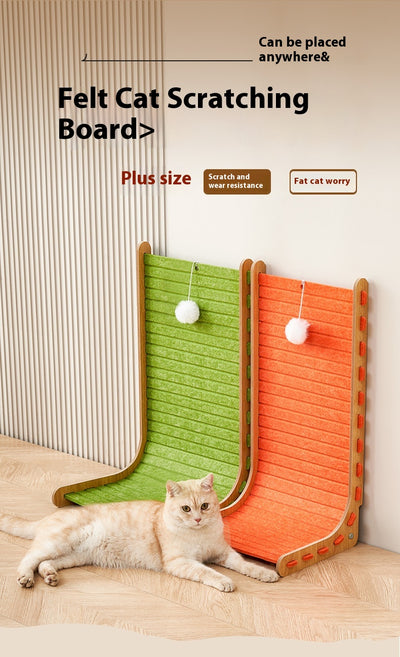 Rascador Vertical de Fieltro de Sisal para Gatos - Protector de Sofá - Image 12