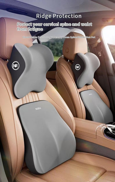 Cojín de Espuma Viscoelástica para Cintura y Reposacabezas Automotriz - Image 12