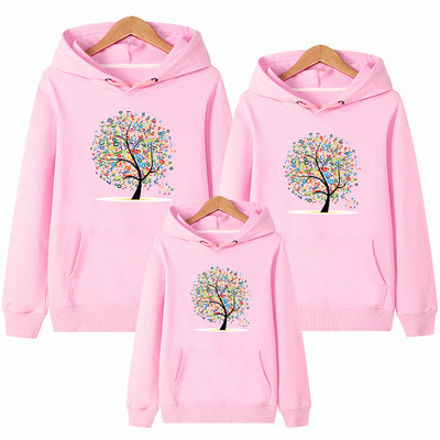 Sudadera con Capucha Familiar - Conjunto a Juego para Mamá, Papá e Hijo - Image 2